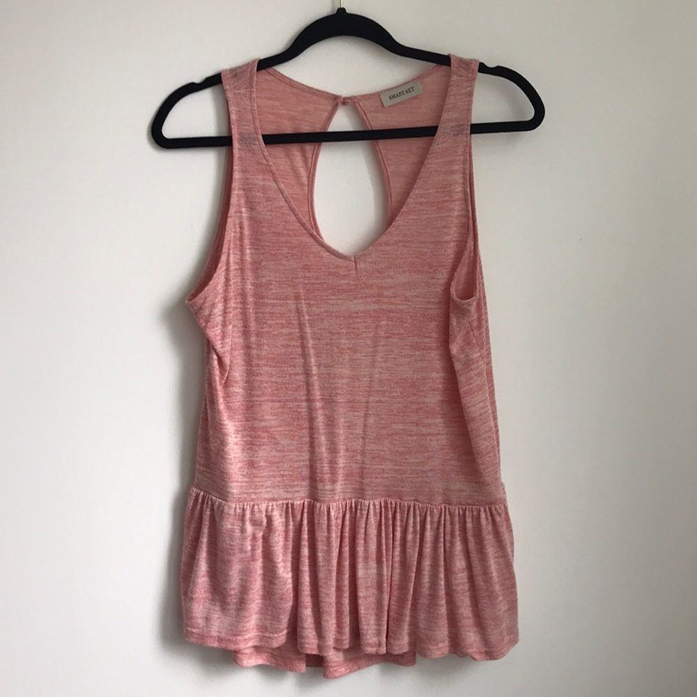 Smart Set Peplum Tank ♥️